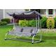 Outsunny 3-Seater Swing Chair W/ Pillows | Wowcher