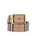 Checked Pattern Buckle Belt