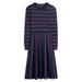 Maria Stripe Long Sleeve Knit Dress