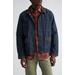 Mayhews Corduroy Trim Denim Shirt Jacket