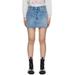 Blue Recrafted Icon Denim Miniskirt