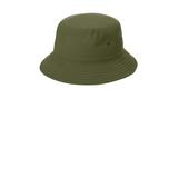 Port Authority C975 Twill Classic Bucket Hat in Olive Drab Green size Small/Medium | Cotton