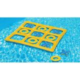 Inflatable Tic Tac Toe Floating Pool Game - Giant Tic Tac Toe Game Outdoor Indoor Toss Game for Adults and Kids