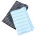 2 Pieces Shower Towel Exfoliating Back Scrubber Towel Bath Wash Cloth for Shower and Body Cleaning ( Color 1 )
