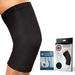 Doctor Developed Knee Brace/Knee Support/Knee Compression Sleeve [single] & Doctor Written Handbook -guaranteed Relief For Arthritis Tendonitis Injury (Black S)