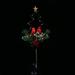 Decorative Lights Christmas Decorations Outdoor Garden Tree Ornament Adorable Solar Lamp Lawn Red Plastic