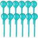 Logresy Large Plant Watering EC36 Stakes 12pcs Flower Automatic Watering Bulbs Plastic Plant Flower Self Watering Aqua Globes Garden Self Watering Planter Insert for Daily Watering