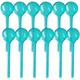 Logresy Large Plant Watering EC36 Stakes 12pcs Flower Automatic Watering Bulbs Plastic Plant Flower Self Watering Aqua Globes Garden Self Watering Planter Insert for Daily Watering