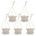 5 Sets Chlorophytum Flower Pot Orchid Pot Wall Flower Holder Hanging Planter Hanging Orchid Flowerpot Hanging Flower Pot