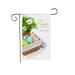 Seniver Easter Decoration Home Decoration 1Pc Garden Easter Garden Banner Christmas Garden Flag Western Holiday Banner