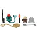 Replacement Parts for Fisher-Price Imaginext Jurassic World Dinosaur Playset - HMJ79 ~ Includes Radio Torch Backpack with Hat Shovel Medical Scanner Rope and Backpack with Tank and Hat