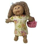 Doll Clothes Superstore Aline Dress With Purse Fits 15-16 Inch Cabbage Patch Kid And Baby Dolls