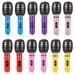 60 Pcs Simulation Microphone Children Inflatable Toy Role-play Office Desk Decor Baby Toys Wireless Artificial Kids Toddler Pool Party