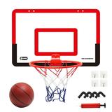 Meitianfacai Over The Door Basketball Hoop with Basketball - Mini Basketball Hoop Indoor - Wall Mount Basketball Hoop Set - Small Basketball Hoop Toy for Kids Adults