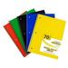 Wide Ruled Spiral Notebooks - 5pk School Supply Bundle - Ruled Paper for Elementary School Students - Bulk Office Supplies - Assorted Colors: Red Green Yellow Blue Black ASIN: B0846532NM