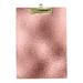 Hidove Acrylic Clipboard Rose Gold Metallic Background Standard A4 Letter Size Clipboards with Gold Low Profile Clip Art Decorative Clipboard 12 x 8 inches