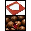 Sugar Free Valentine s Day Gift Box With Milk And Dark Cordial Cherries - Cherry Cordials Diabetic Friendly 16 Pieces