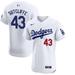 Rick Sutcliffe Men's Nike White Los Angeles Dodgers Home Elite Pick-A-Player Retired Roster Jersey