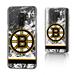 Boston Bruins Galaxy Stripe Clear Ice Case