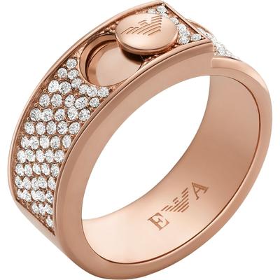 Emporio Armani - Damenring Edelstahl Herrenschmuck 1 ct