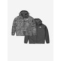 The North Face Boys Reversible Perrito Jacket In Black Size S (7 - 8 Yrs)