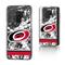 Carolina Hurricanes Galaxy Stripe Clear Ice Case