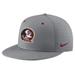 Men's Nike Gray Florida State Seminoles USA Side Patch True AeroBill Performance Fitted Hat
