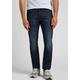 Regular-fit-Jeans LEE "DAREN ZIP FLY" Gr. 38, Länge 30, blau (strong hand) Herren Jeans Regular Fit