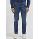 Slim-fit-Jeans LEE "LUKE" Gr. 32, Länge 34, blau (peace train) Herren Jeans Slim Fit