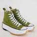 Converse Shoes | Converse Run Star Hike Hi 'Grassy' Canvas Unisex Platform Sneakers A05700c Nwt | Color: Green/White | Size: 9.5