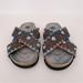 Free People Shoes | Free People Embroidered Crossover Sandals Size 8 | Color: Blue | Size: 8