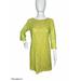 Nine West Dresses | Nine West 8 Sheath Green Lace Dress Long Sleeves | Color: Green/Yellow | Size: 8