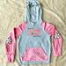 Disney Shirts & Tops | Disney Mini Mouse Hoodie Sweater Pink And Gray Size S | Color: Gray/Pink | Size: Sg