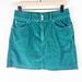 Urban Outfitters Skirts | Bdg Urban Outfitters Corduroy Emerald Green Mini Skirt M | Color: Green | Size: M