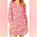 Lilly Pulitzer Dresses | Lilly Pultizer Captiva Pink Mini Dress Size Medium | Color: Pink/White | Size: M