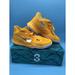 Nike Shoes | Nike Kyrie Irving 3 Mac And Cheese Blue University Gold 859466 791 7y Youth | Color: Yellow | Size: 7b