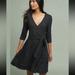 Anthropologie Dresses | Anthropologie Saturday Sunday Cloud Fleece Wrap Dress Heather Black Large | Color: Black | Size: L