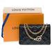 Louis Vuitton Bags | Louis Vuitton Cushion Shoulder Bag In Black Embossed Monogram Lambskin, Ghw | Color: Black | Size: Os