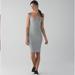 Lululemon Athletica Dresses | Lululemon Go For It Dress! | Color: Gray/White | Size: 4