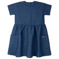 Pure Pure - Kid's Kleid Leinen - Kleid Gr 110/116 blau