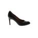 Corso Como Heels: Pumps Stilleto Classic Black Print Shoes - Women's Size 7 1/2 - Round Toe