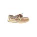 Sperry Top Sider Flats Tan Shoes - Women's Size 6 - Round Toe