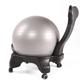 Balance Ball Chair, Stability Ball Chair with 55cm Explosion-proof Ball and Support Frame, Safely Holds 551 Lbs, Ergonomic Improve Sitting Posture and Strengthen Legs, for Pregnant Woman
