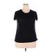 Calvin Klein Performance Active T-Shirt: Black Activewear - Women's Size 2X-Large