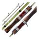 Fishing Rod Ultralight Carbon Rods Action Spinning Casting Fishing Rods 2 section and 3 section UL L power Travel Rod Fishing Combos (Color : 1.53 casting)