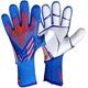 Goalkeeper Gloves, Youth Football Gloves, Professional Men's Latex Football Goalkeeper Gloves, Finger Protection Football Goalkeeper Gloves for Training and Match, soft hand feel