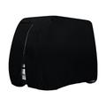 lerwliop Heavy Duty Golf Cart Cover Waterproof And Dustproof Outdoor Reliable Protection OxfordCloth Golf Cart Waterproof Cover, Black, 242 * 122 * 168 cm