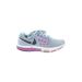 Nike Sneakers: Athletic Platform Casual Gray Color Block Shoes - Women's Size 6 - Almond Toe