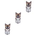 Totority 6 Pcs 1set Printed Animal Cat Mask Cat Masks Costume Party Supplies Halloween Masks for Adults Adult Costumes Halloween Costume Animal Cat Head Novel Headwears Horror Masks Aldult