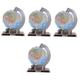 ibasenice 4 Sets Aerospace 3d Puzzle Space Jigsaw Puzzle Globe 3d Puzzle Outer Space Puzzle Solar System Puzzle Map Puzzle Early Learning Toy Intelligent Paper Brain Teaser Toddler